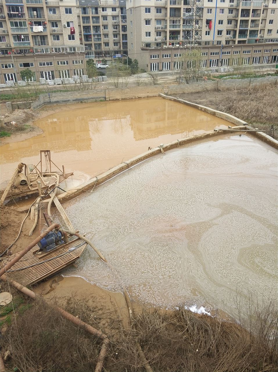 江华沉淀池淤泥清理-厂区废水池淤泥清淤
