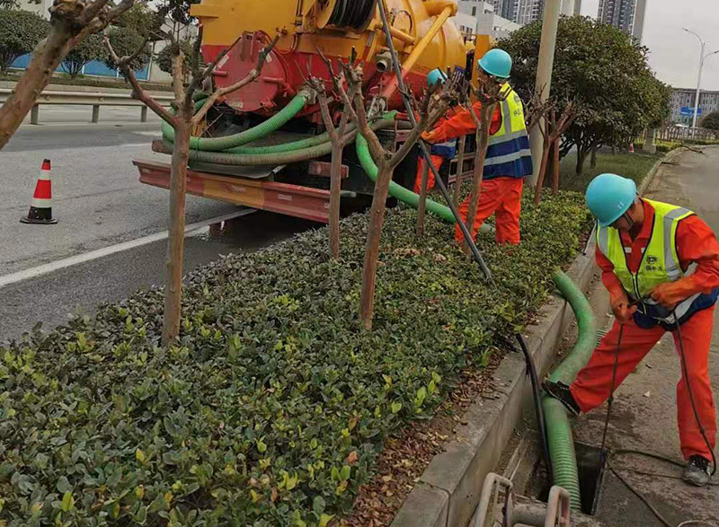 江华市政管道清淤